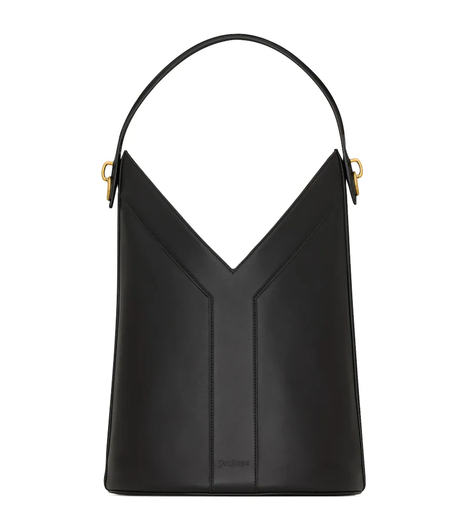 YSL- SAINT LAURENT TOP HANDLE BUCKET BAG