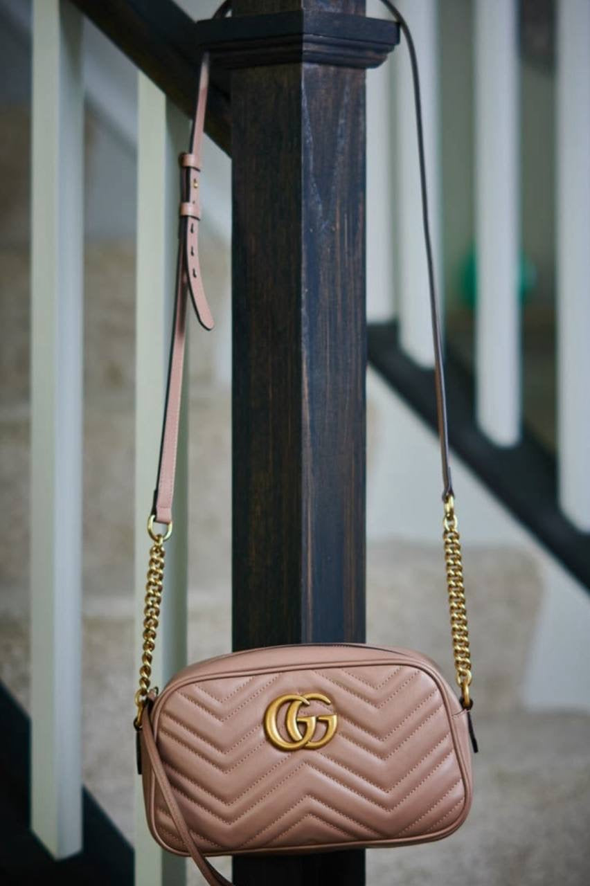 Gucci GG Marmont Small Quilted Leather Bag