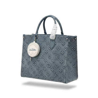 Louis Vuitton OnTheGo PM denim handbag