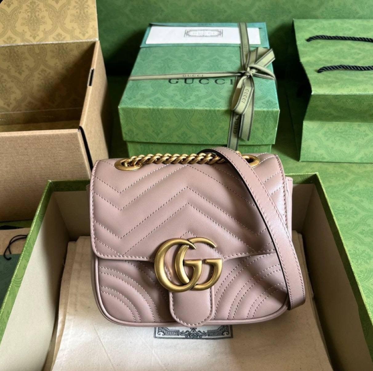 Gucci GG Marmont Small Flap Bag
