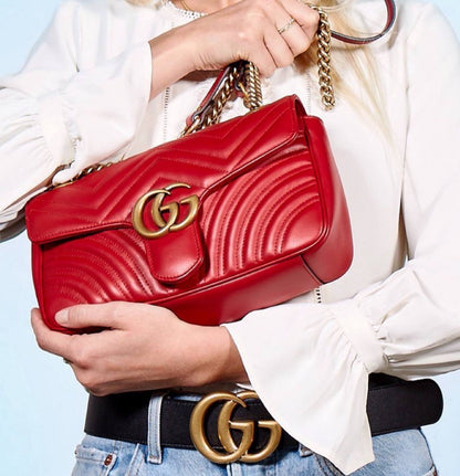 Gucci GG Marmont Medium Flap Bag