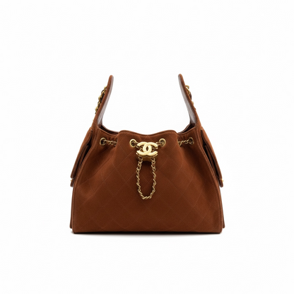 Chanel 25 Mini Handbag suede