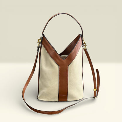 YSL- SAINT LAURENT TOP HANDLE BUCKET BAG