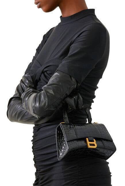 BALENCIAGA HOURGLASS TOP-HANDLE BAG