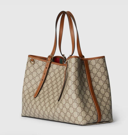 Gucci GG Emblem Medium Tote Bag
