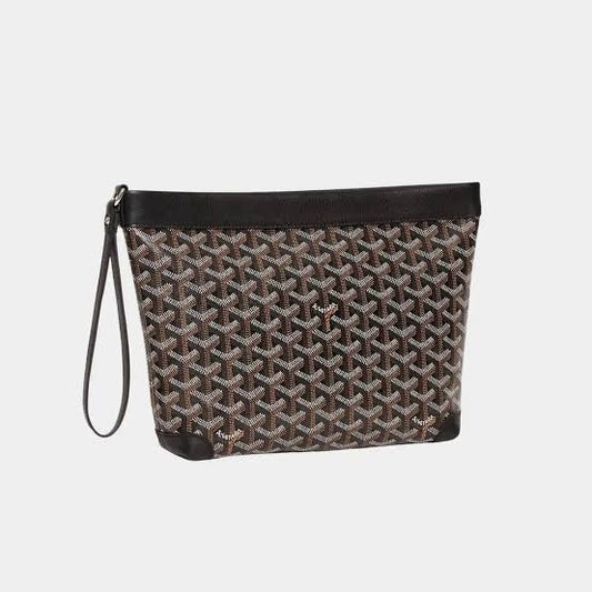 Goyard Conti Pouch in Goyardine Canvas