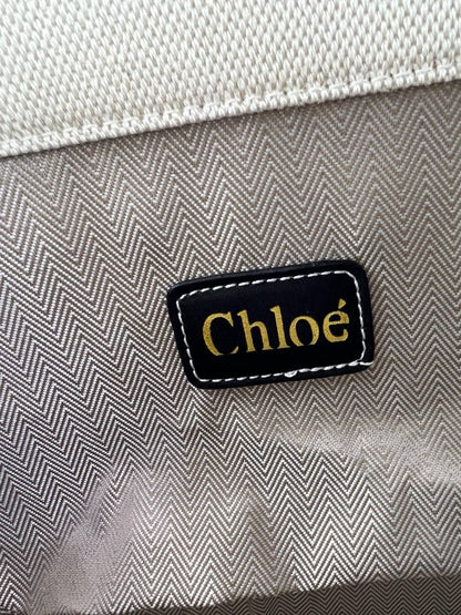 CHLOÉ MEDIUM WOODY TOTE BAG