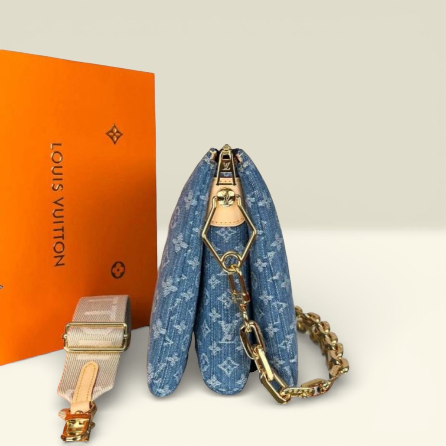 LOUIS VUITTON COUSSIN PM DENIM