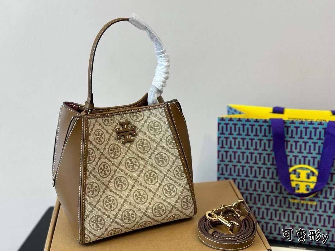 Tory Burch McGraw Small Bucket Bag