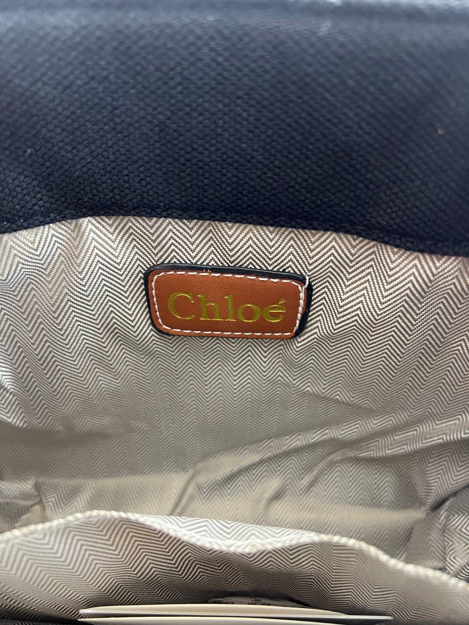 CHLOÉ SMALL WOODY TOTE BAG