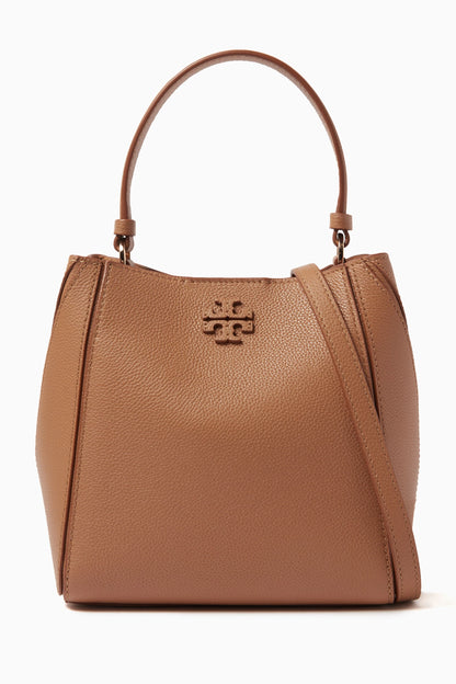 Tory Burch McGraw Small Bucket Bag