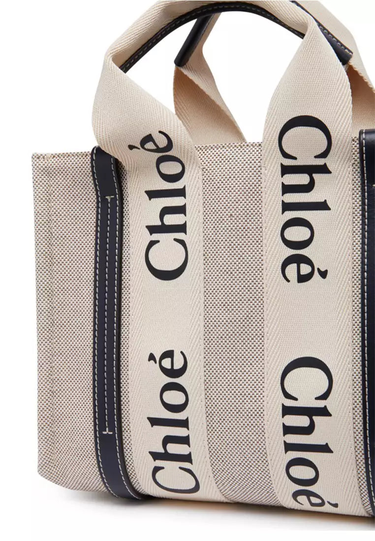 CHLOÉ SMALL WOODY TOTE BAG