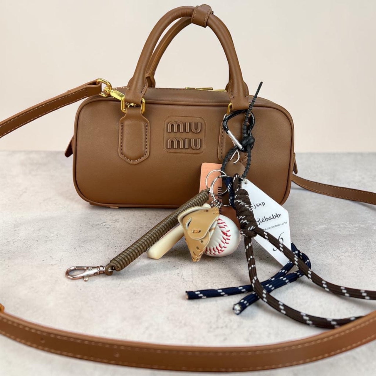 Miu Miu Beau leather shoulder bag