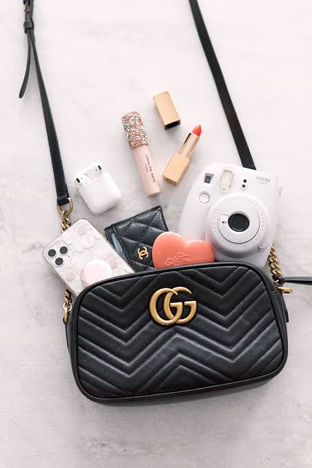 Gucci GG Marmont Small Quilted Leather Bag