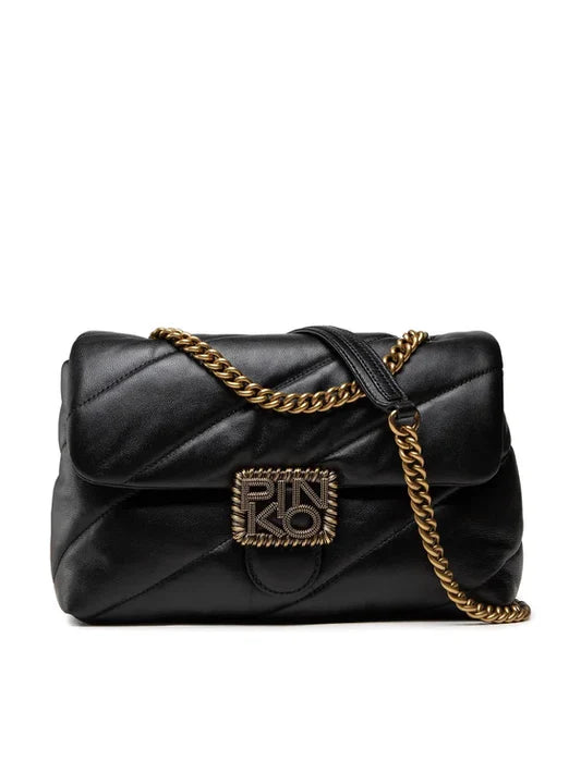 Pinko Love Classic Puff Maxi Quilt Jewel Bag