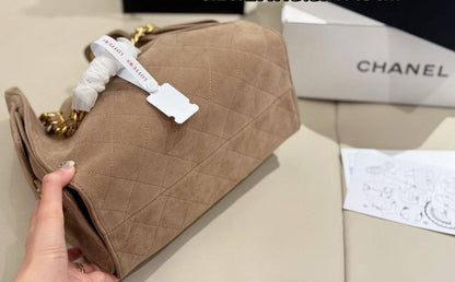 Chanel 25 Mini Handbag suede