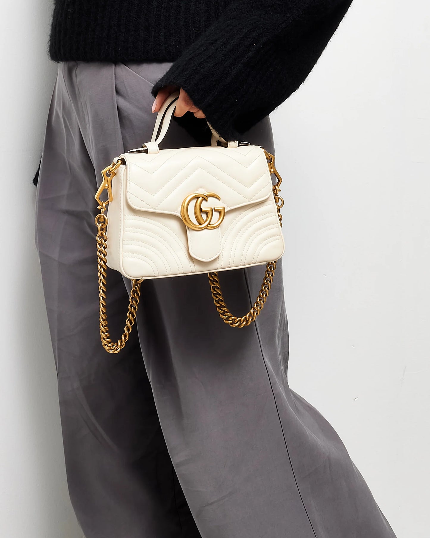 Gucci GG Marmont Small Top Handle Bag