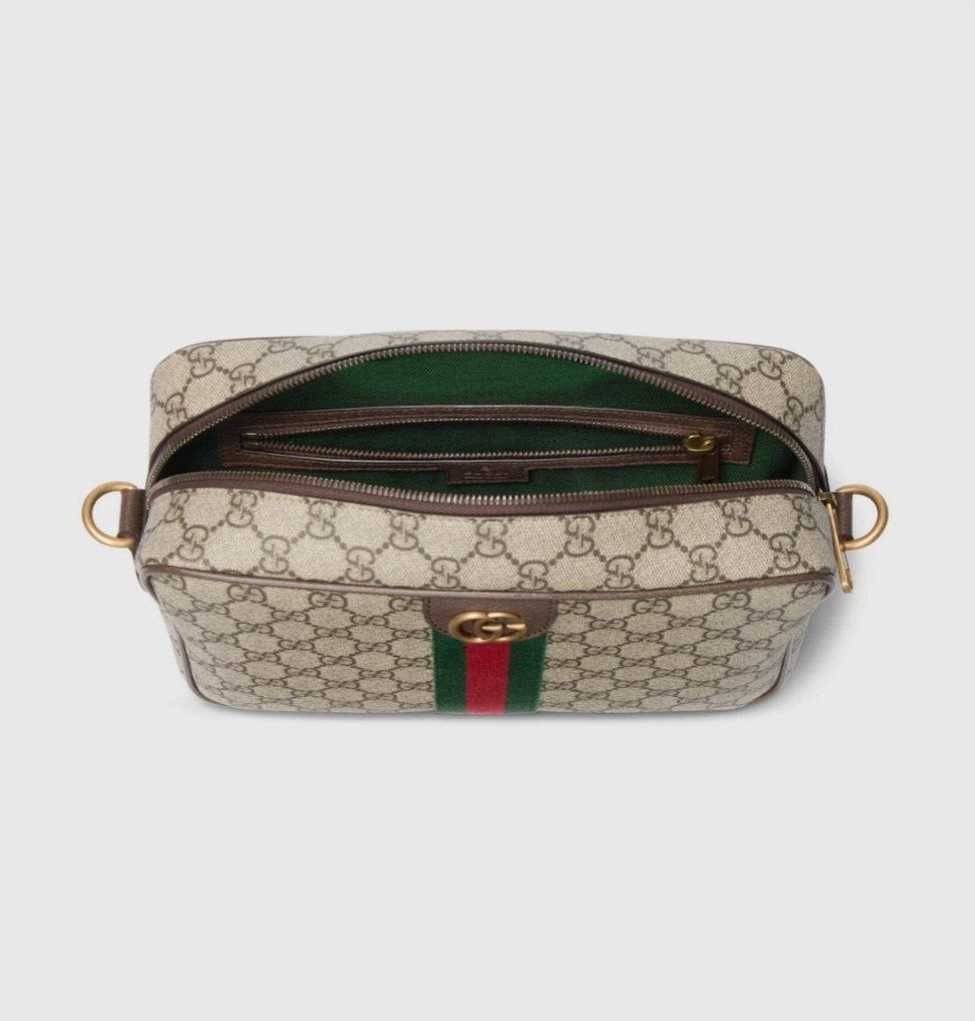 Gucci Ophidia GG Canvas Medium  Crossbody Bag