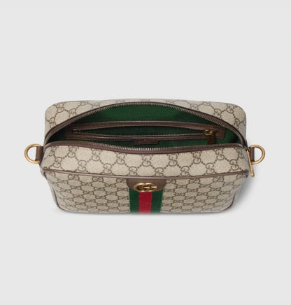 Gucci Ophidia GG Canvas Medium  Crossbody Bag