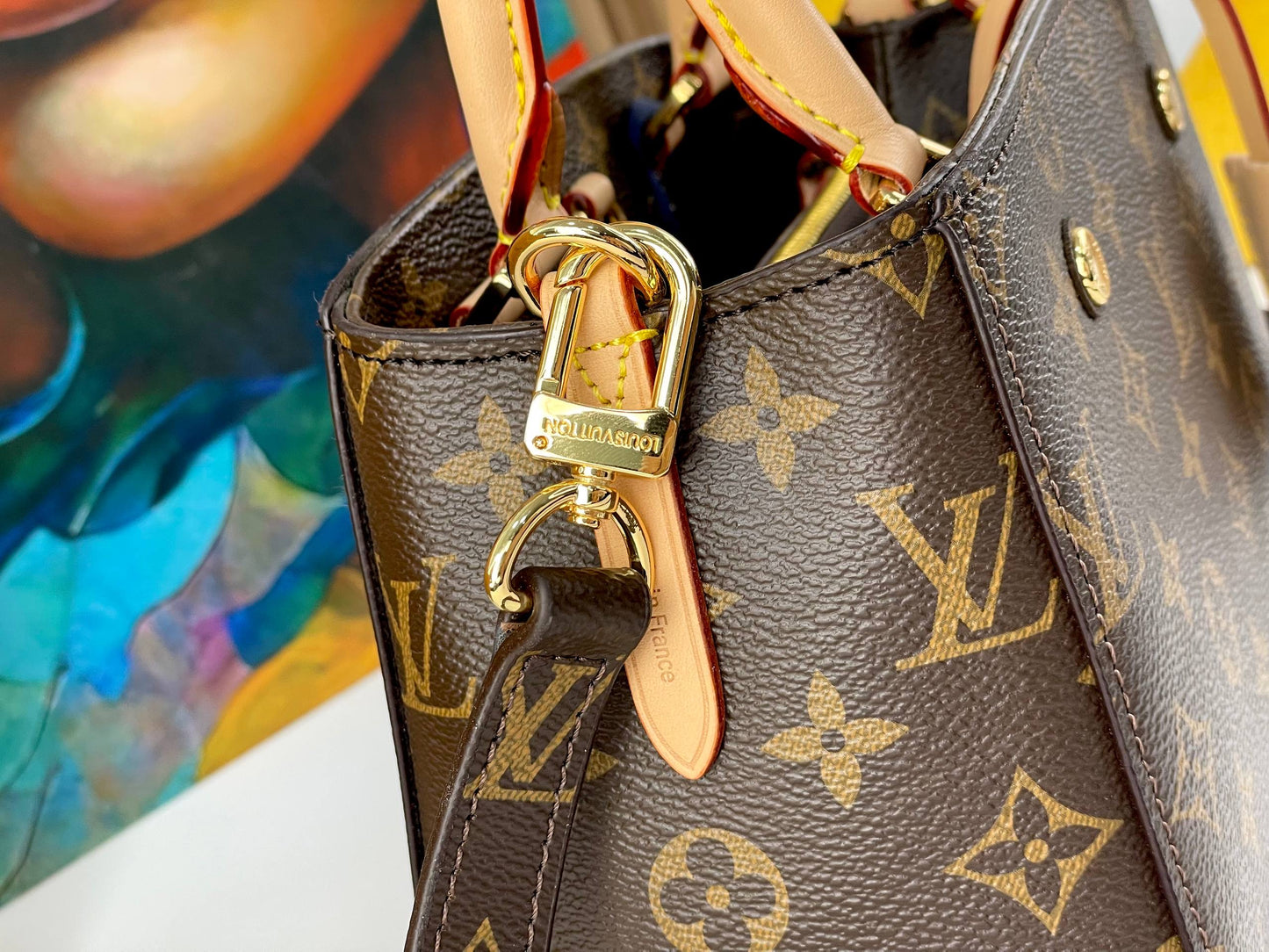 Louis Vuitton Montaigne BB handbag