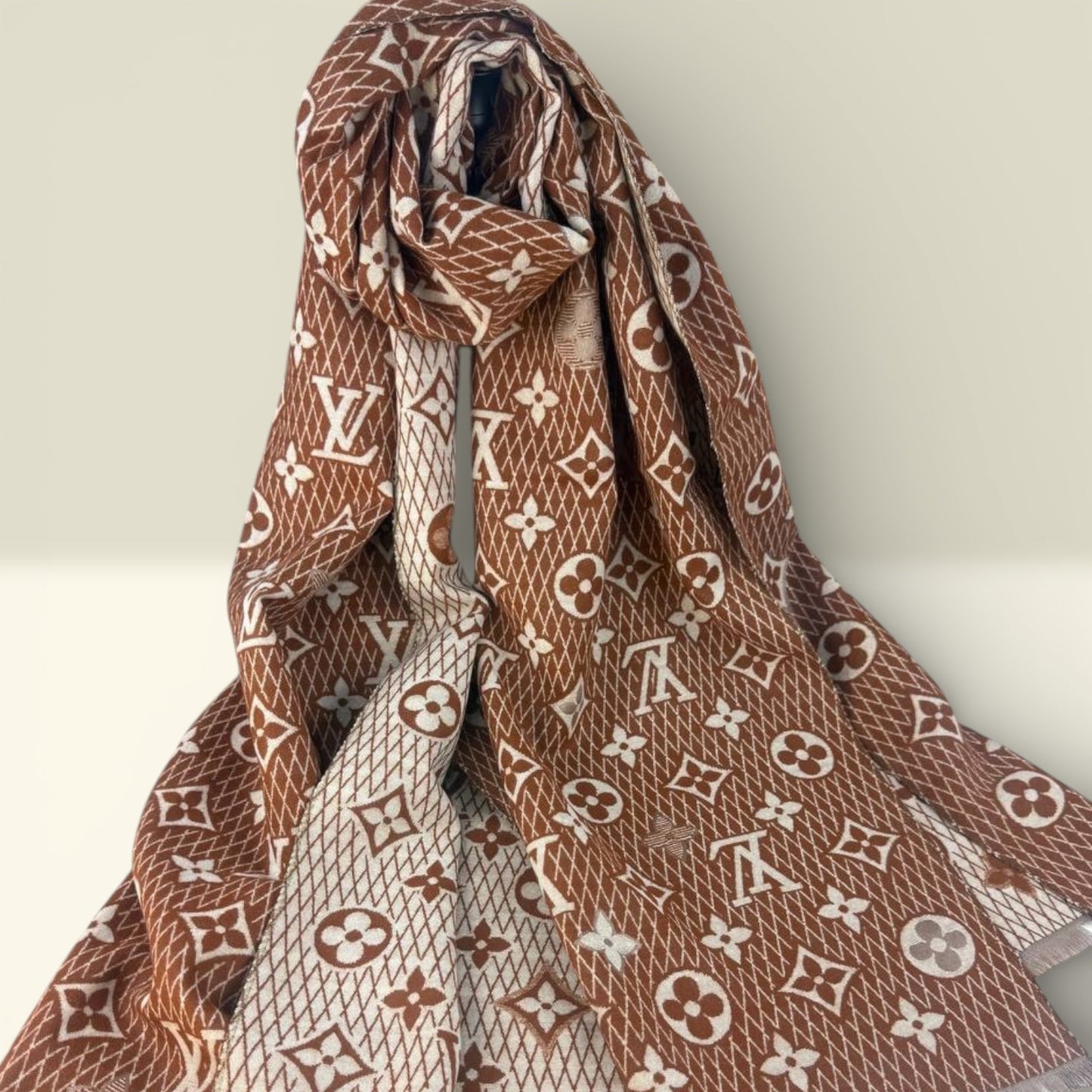 Louis Vuitton Monogram Shadow Scarf