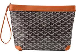 Goyard Conti Pouch in Goyardine Canvas
