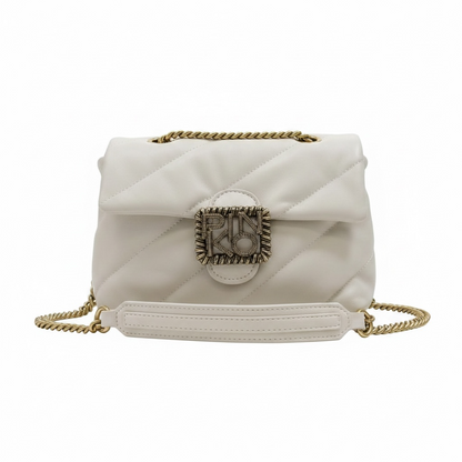 Pinko Love Classic Puff Maxi Quilt Jewel Bag