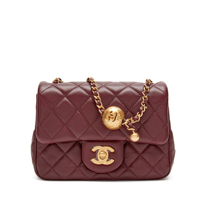 Chanel Quilted Mini Pearl Crush Flap Bag