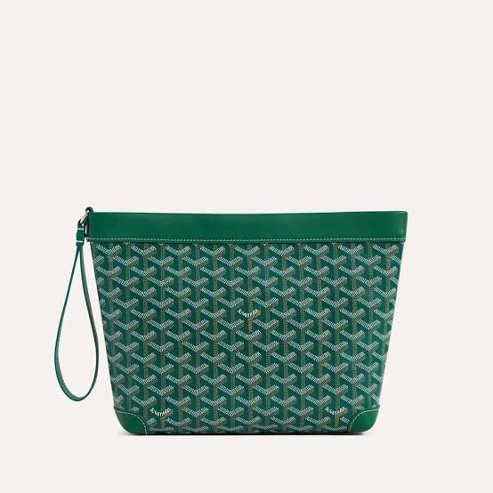 Goyard Conti Pouch in Goyardine Canvas