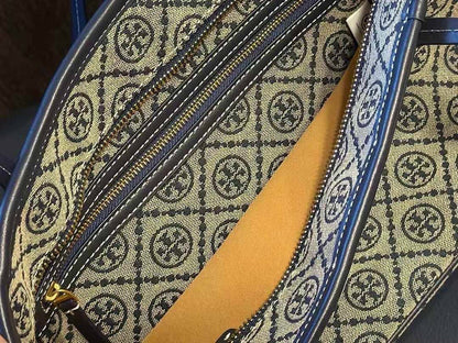 Tory Burch T Monogram Jacquard Tote Bag