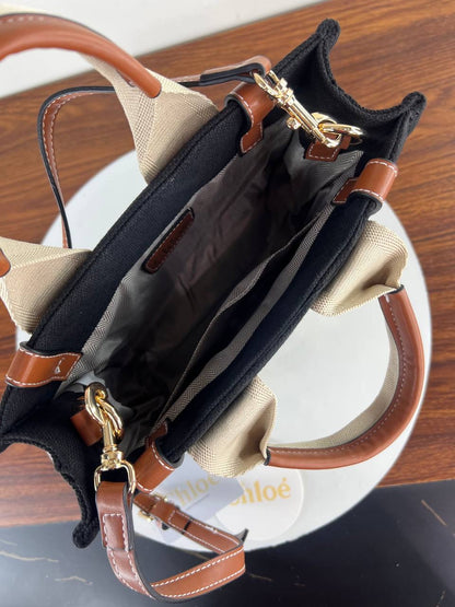 CHLOÉ SMALL WOODY TOTE BAG