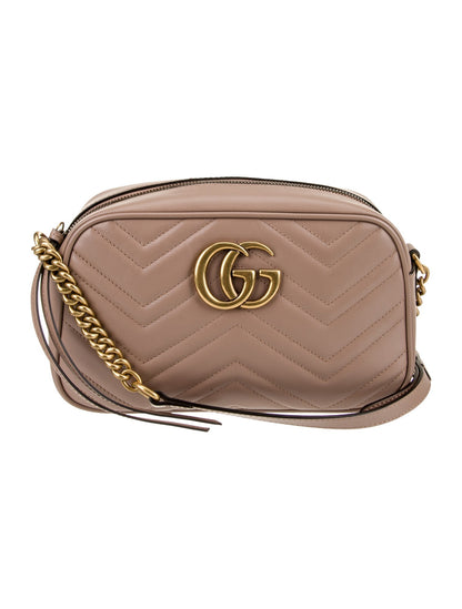 Gucci GG Marmont Small Quilted Leather Bag