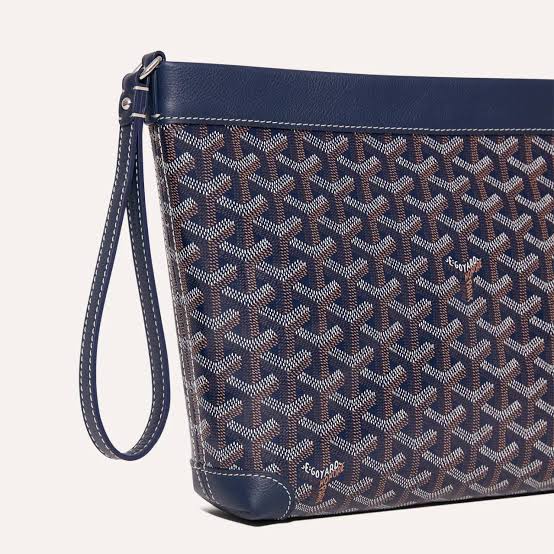 Goyard Conti Pouch in Goyardine Canvas