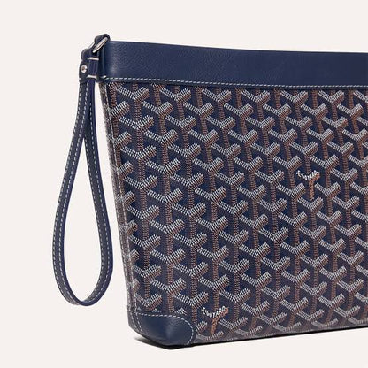 Goyard Conti Pouch in Goyardine Canvas