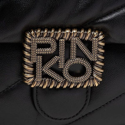 Pinko Love Classic Puff Maxi Quilt Jewel Bag