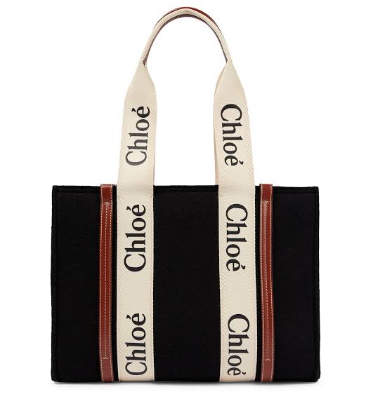 CHLOÉ MEDIUM WOODY TOTE BAG