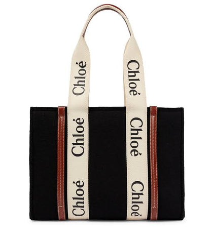 CHLOÉ MEDIUM WOODY TOTE BAG