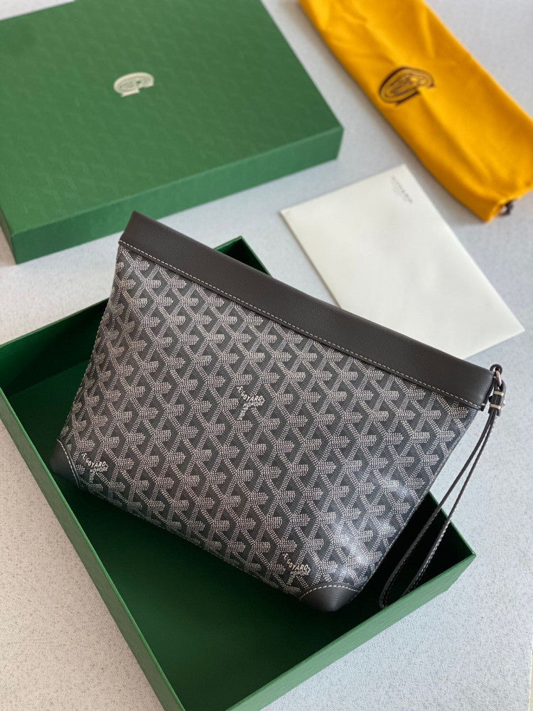 Goyard Conti Pouch in Goyardine Canvas