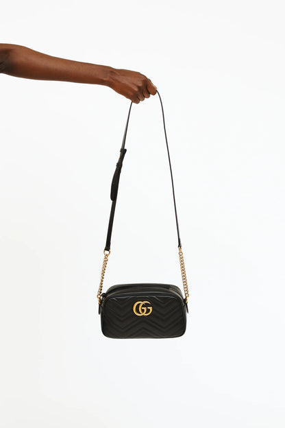 Gucci GG Marmont Small Quilted Leather Bag