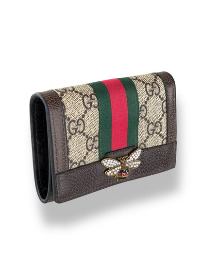 Gucci Queen Margaret GG Supreme Wallet