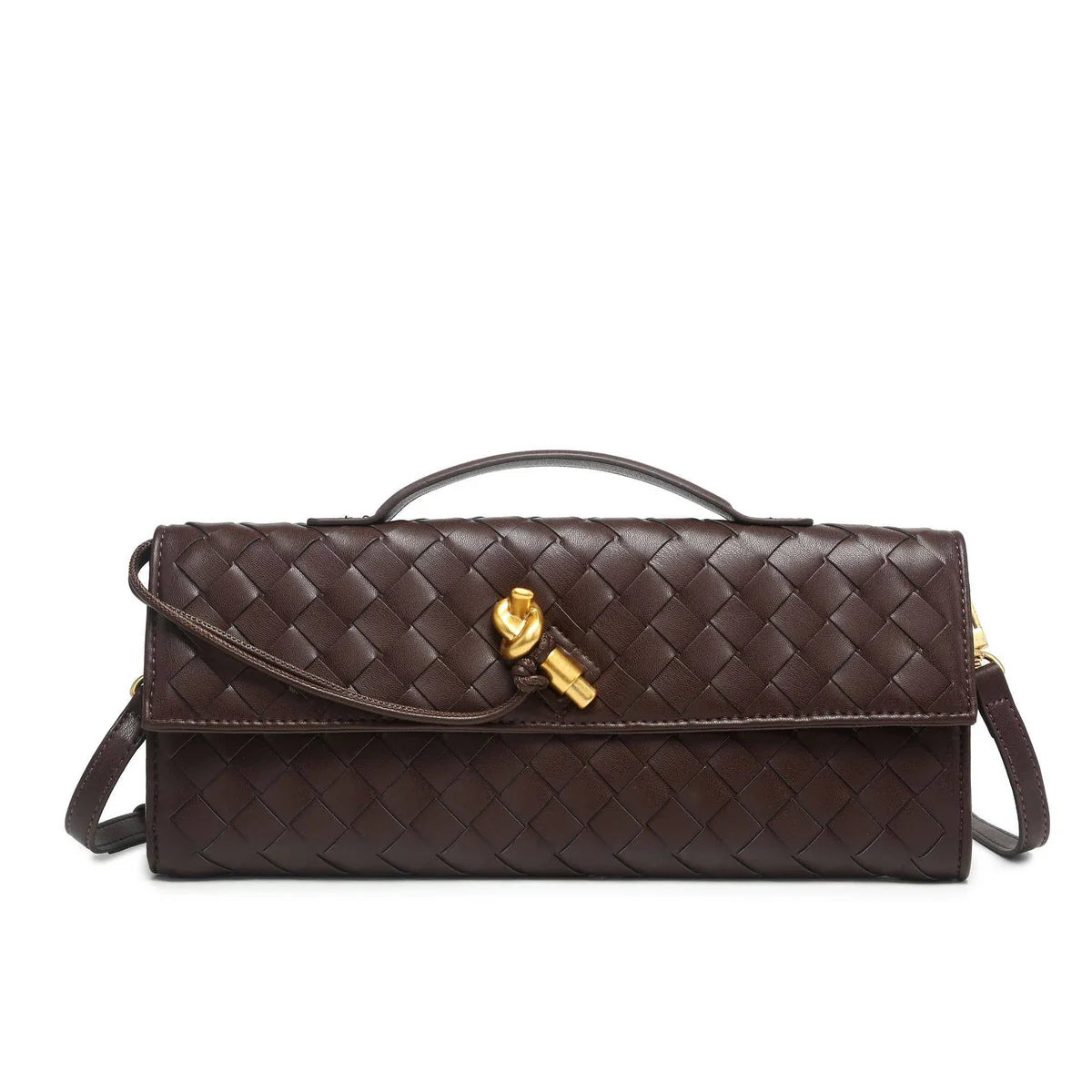 Bottega Veneta Long Andiamo Clutch