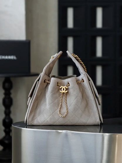 Chanel 25 Mini Handbag suede