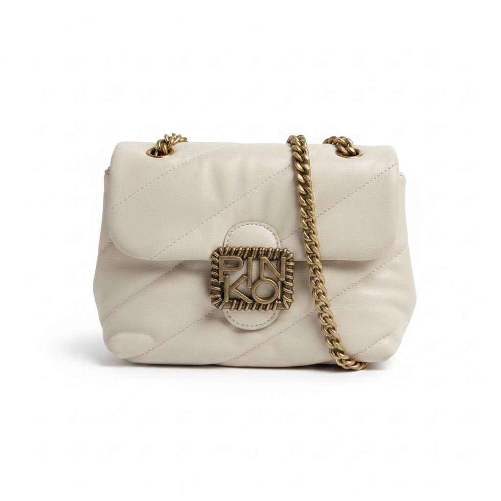 Pinko Love Classic Puff Maxi Quilt Jewel Bag