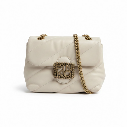 Pinko Love Classic Puff Maxi Quilt Jewel Bag
